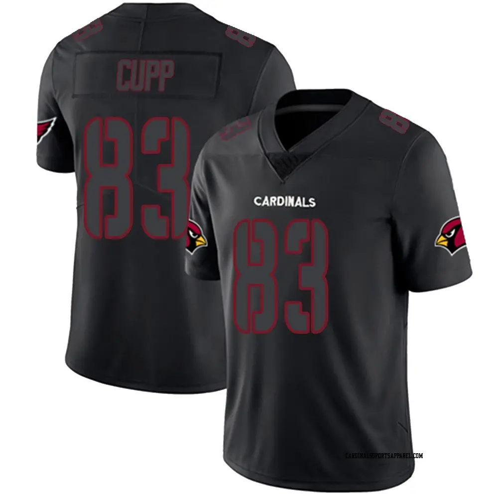 Limited Black Impact Youth Baylor Cupp Arizona Cardinals Jersey