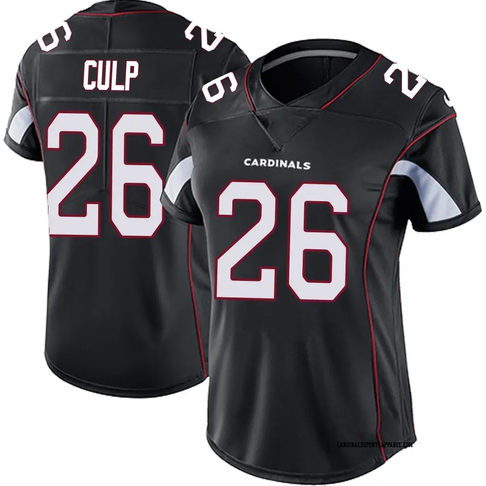Limited Black Women's Elijah Culp Arizona Cardinals Vapor Untouchable Jersey