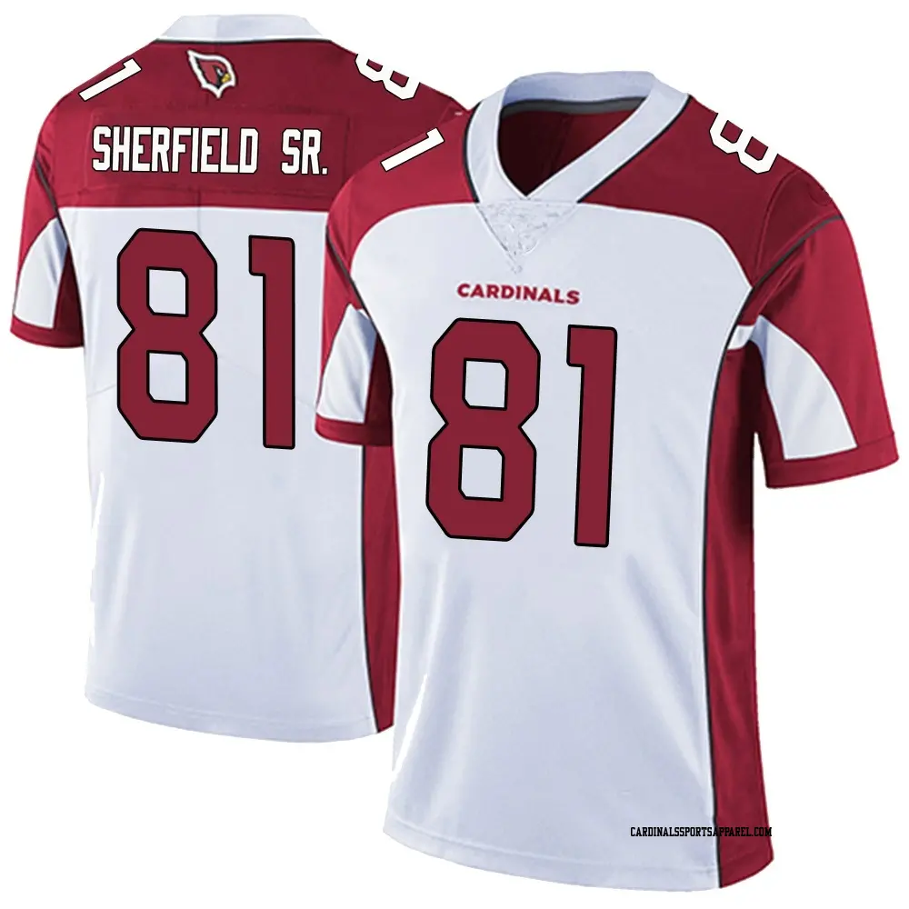 Limited White Men's Trent Sherfield Sr. Arizona Cardinals Vapor Untouchable Jersey